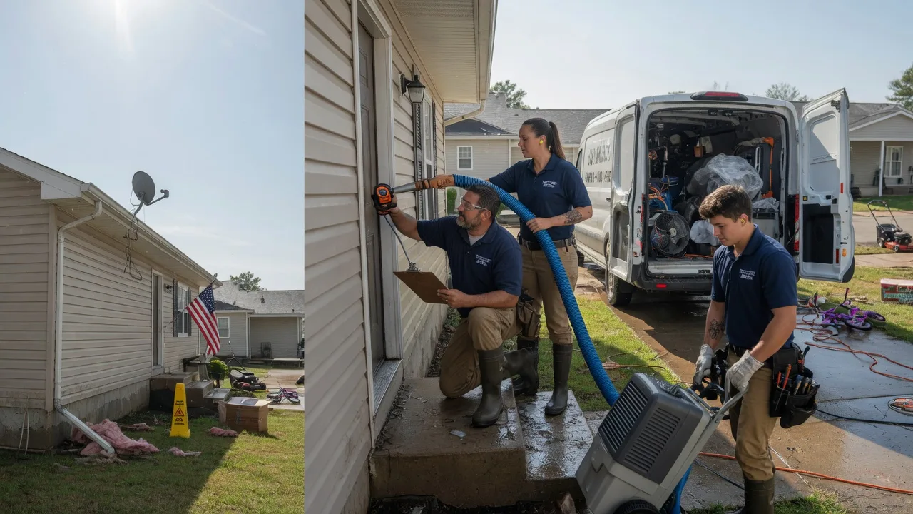 Ceiling Water Damage Restoration in Granville, TN near me